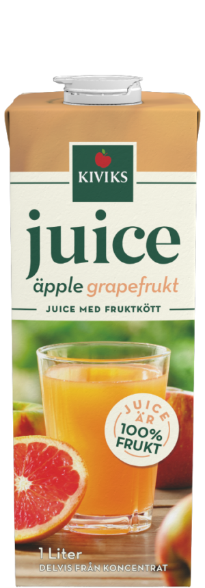 Apple Grapefruit Juice with Pulp