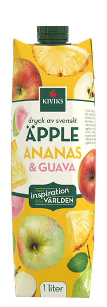Svenska äpplen med ananas & guava